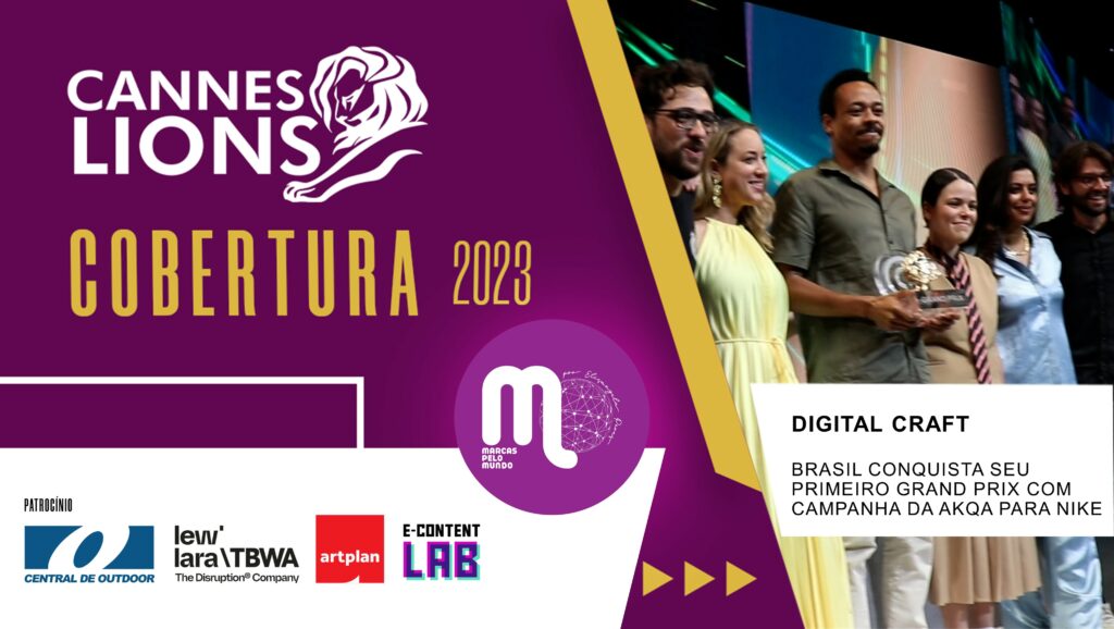 Cannes Lions 2023- Brasil conquista primeiro Grand Prix da categoria Digital Craft, com case da AKQA