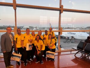 A Lufthansa tem o orgulho de patrocinar a viagem de cinco atletas da delegação brasileira paras as Olimpíadas Especiais de 2023.