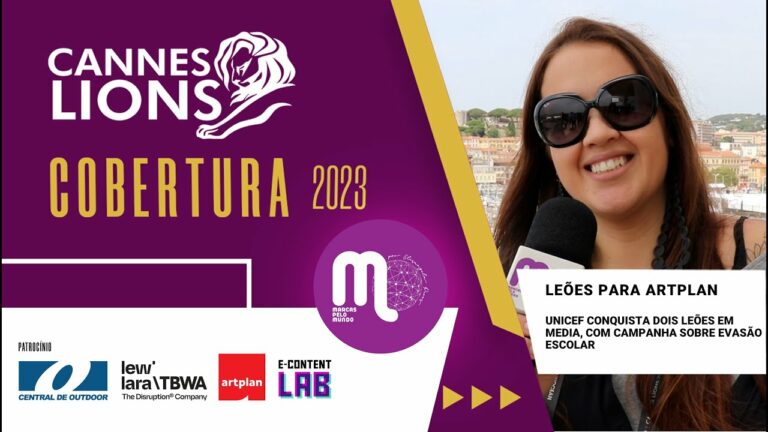 Criada pela Artplan, a campanha "Monumentos à Educação" conquistou 1 Leão de Prata e 1 Leão de Bronze na categoria Media em Cannes 2023.