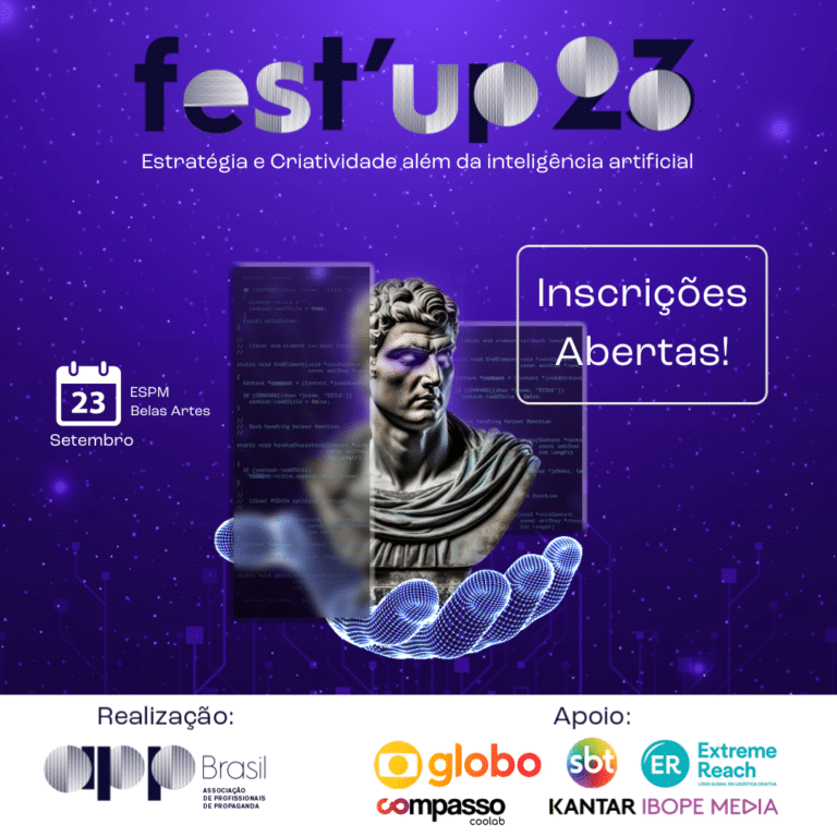 A APP Brasil, que estimula as atividades da comunicação e auxilia no aperfeiçoamento do profissional, inicia inscrições para o Fest'UP 2023.