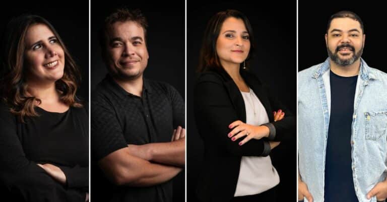 A agência Moringa anuncia duas promoções, Camila Carrano e Diogo Moreira - e duas contratações, Patrick Martins e Janaína Almada.