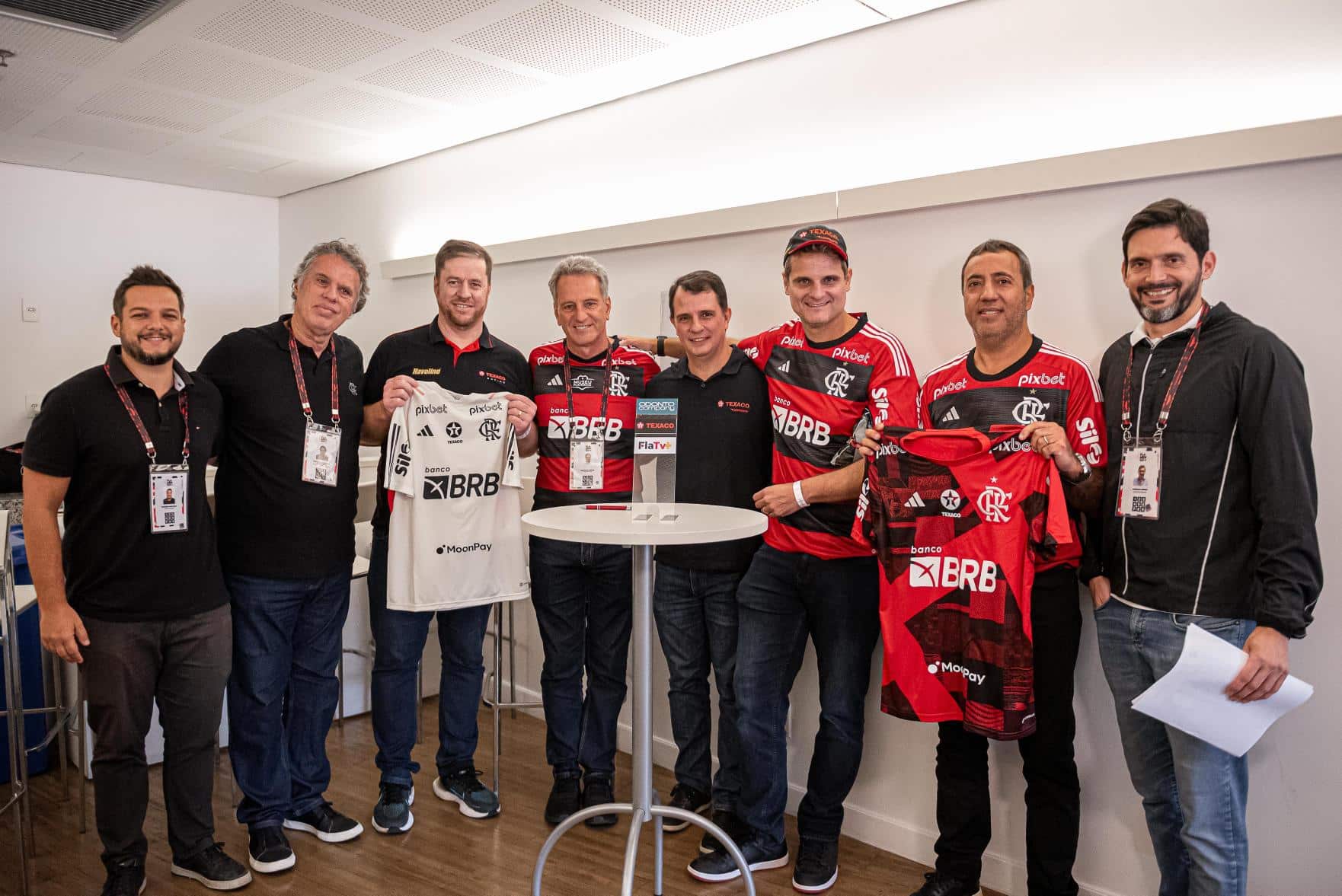 Texaco é a nova patrocinadora do Flamengo