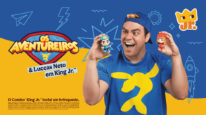 Em nova promoção do Burger King, clientes que comprarem Combo King Jr. levam bonecos colecionáveis do filme "Os Aventureiros - A Origem".
