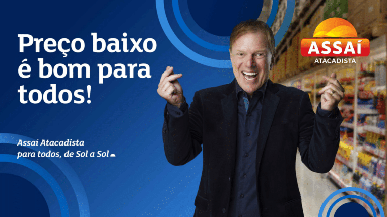 A nova campanha comercial do Assaí Atacadista será estrelada por Ciro Bottini, apresentador no ar há mais de 25 anos.
