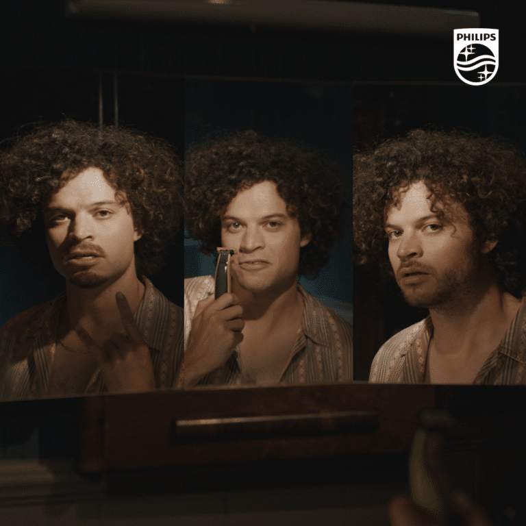 Philips apresenta benefícios da linha OneBlade com a campanha "O Dilema", que narra a hesitação na hora de mudar o estilo da barba.