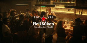 Heineken destaca, em celebração aos seus 150 anos de tragetória, as diversas formas que os consumidores a chamam.