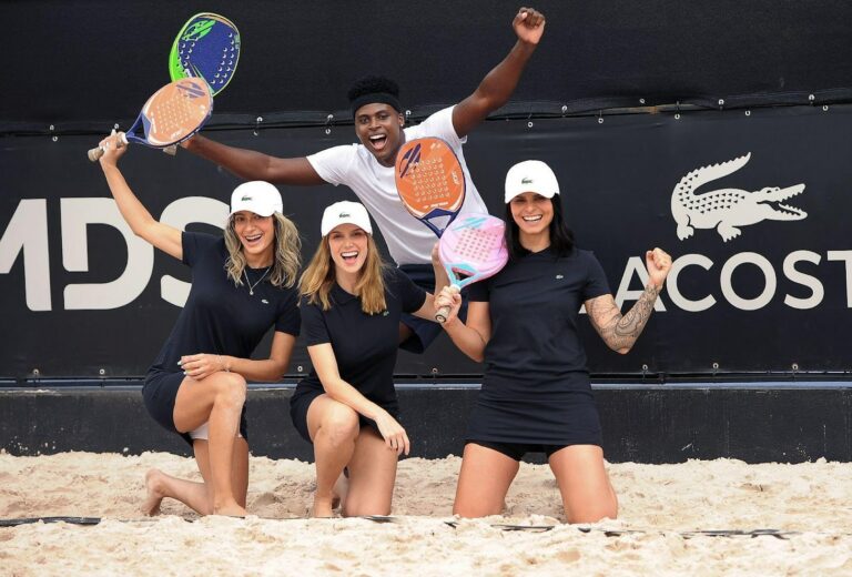 A Lacoste, que é patrocinadora das Arenas BTG pelo terceiro ano consecutivo, acaba de anunciar mais uma parceria de sucesso.