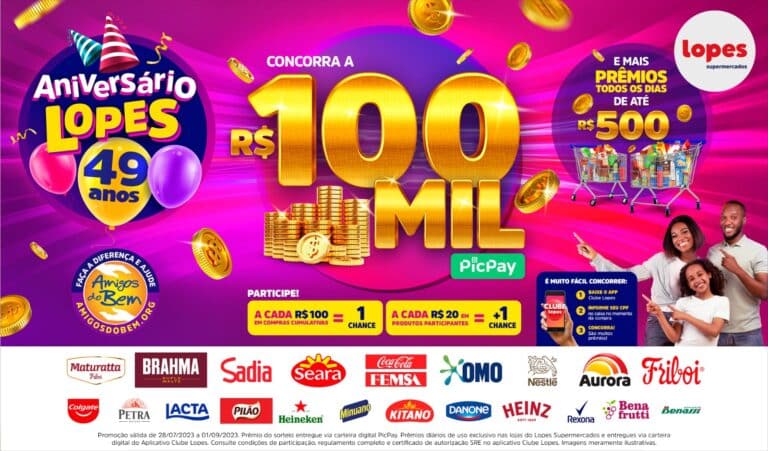 A Lopes Supermercados e a atacadista Raiz Superatacado celebram seus aniversárioscom festival que começa agora na última semana de julho.