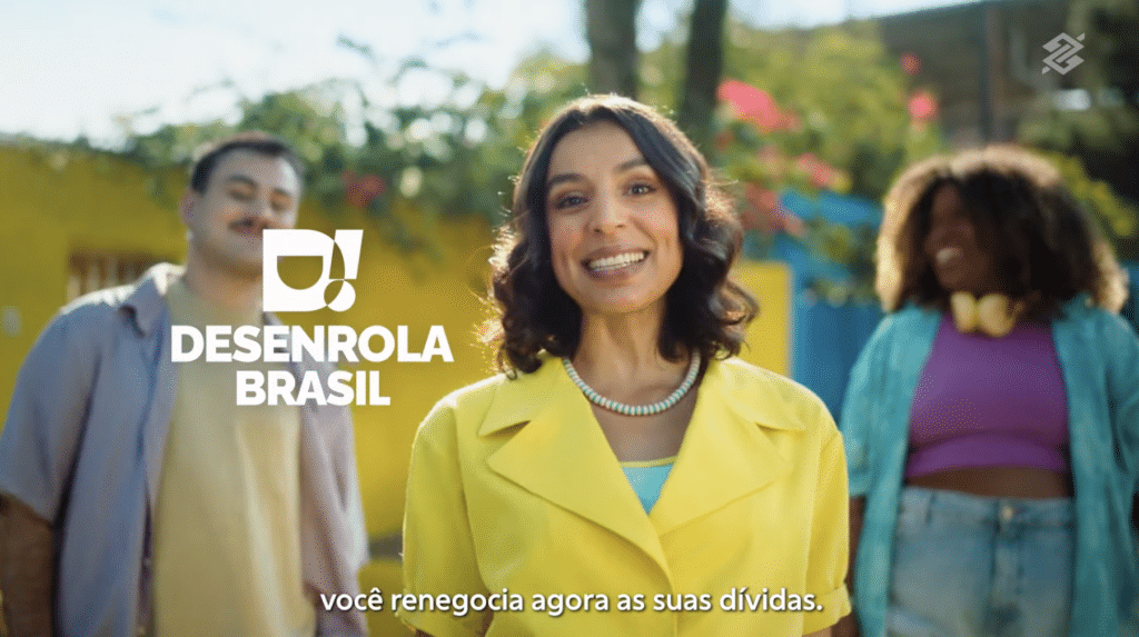 Neste último domingo, dia 13 de agosto, o Banco do Brasil lançou uma campanha publicitária sobre o programa Desenrola, do Governo Federal.