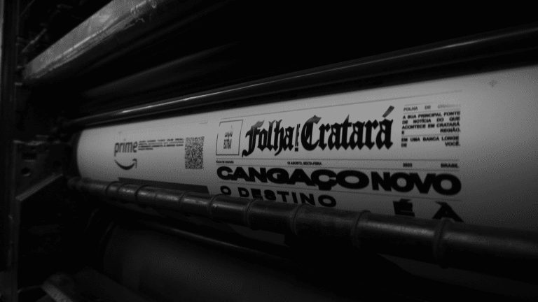 Na série brasileira Original Amazon, "Cangaço Novo", do Prime Video, a cidade fictícia de Cratará sofre com uma onda de assaltos a bancos.