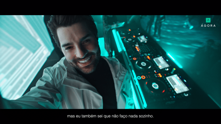 Bradesco estreia a nova campanha da Ágora, que traz o embaixador da marca, Alok, como sua estrela principal.