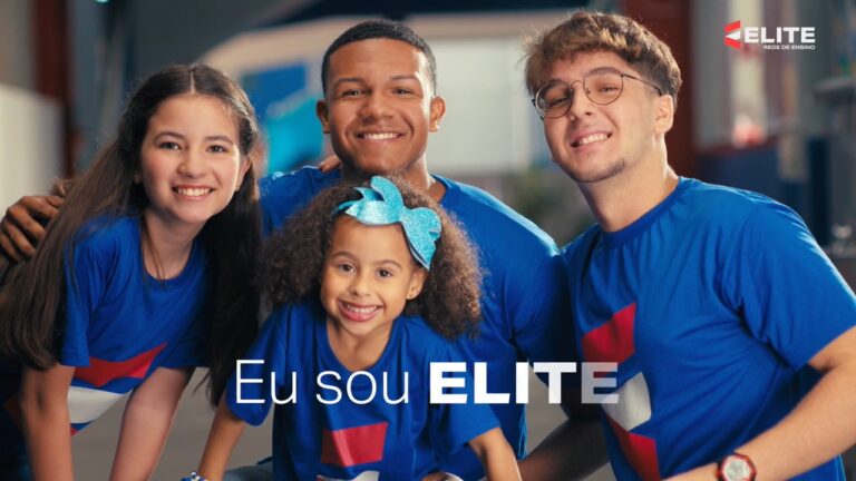 Com ação da 3mais, Elite mostra todas as etapas da jornada do aluno, do ensino infantil até o pré-vestibular, valorizando seus diferenciais.