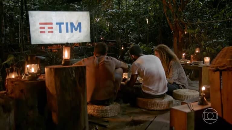 Os competidores do programa "No Limite - AmazÔnia" puderam matar um pouco da saudade da família e amigos graças à conectividade da TIM.