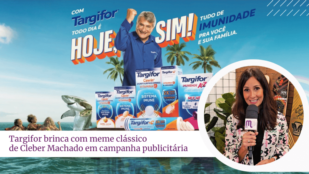 Targifor aposta no humor em sua nova campanha publicitária institucional, com o narrador Cléber Machado e o meme “Hoje não? Hoje sim!”.