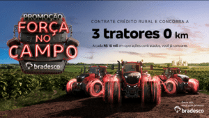 Bradesco traz o produtor rural como protagonista da quarta edição da promoção "Força no Campo", que premiará três clientes com tratores 0km.