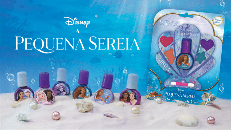 A Impala e a Disney lançam, inspiradas em um dos maiores sucessos infantis que encantam a todos os públicos, a coleção "Pequena Sereia".