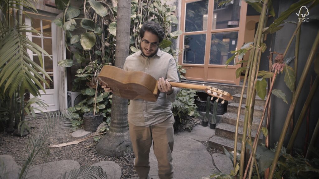 Nova campanha do FSC Brasil, nomeada "A Floresta que me Habita", mostra como a floresta se transforma em música.