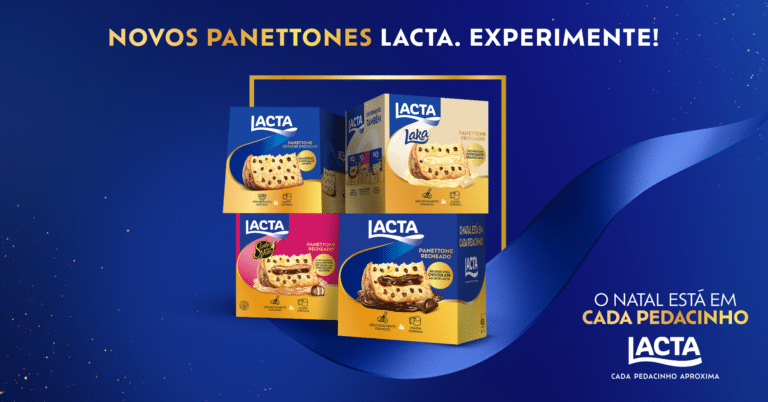 Lacta anuncia, com a chegada da época do ano em que toda a família se reúne, um lançamento inédito: a entrada na categoria de panetones.
