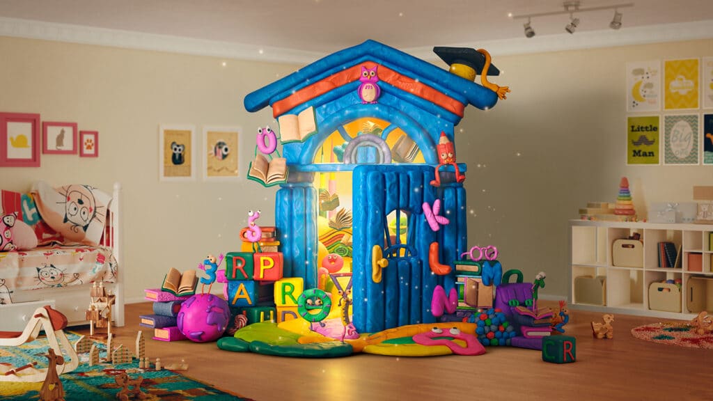 Criada pela agência Ogilvy Brasil, ação da Play-Doh chega para destacar que a companhia ajuda as crianças a abrirem a "porta da imaginação".