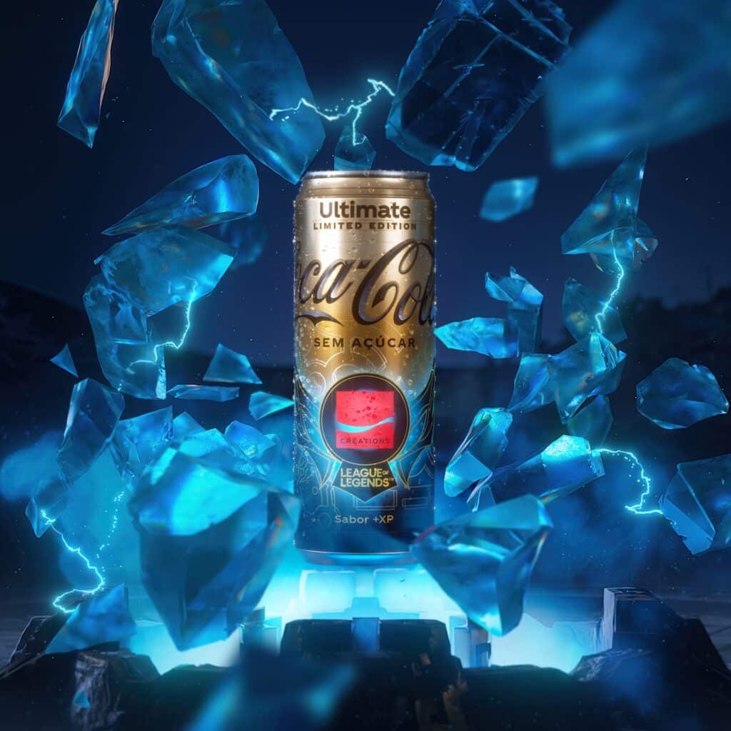 Coca-Cola e o Snapchat se uniram para desenvolver uma nova campanha de realidade aumentada para comemorar o lançamento do Coca-Cola Ultimate.