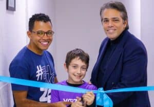 Celio Ashcar Jr. inaugurou, em parceria com a Gerando Falcões e Vozes das Periferias, o Centro de Transformação Jacyra Chequer Ashcar.