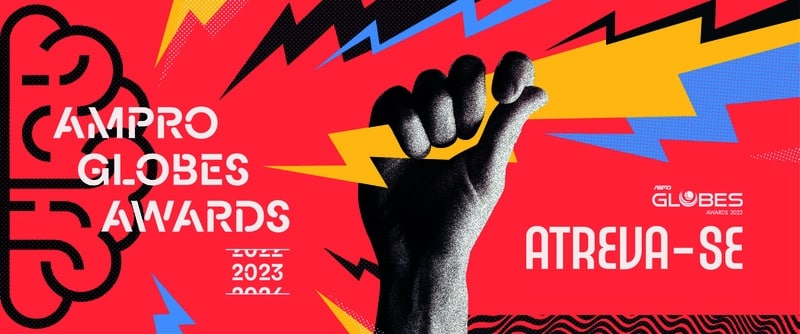 A AMPRO, que completa 30 anos, anuncia a nova comunicação visual do AMPRO Globes Awards, maior premiação de Live Marketing do Brasil.