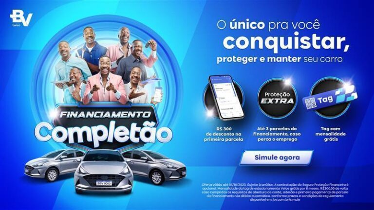 O banco BV irá contar com o ator, cantor e compositor Mumuzinho como protagonista de sua campanha "Financiamento Completão".