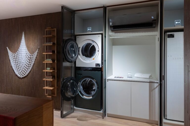 LG Electronics apresenta suas soluções em eletroeletrônicos na Casa Morena - Corpo e Morada do arquiteto Tufi Mousse, na CASACOR 2023.