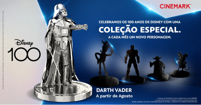 Neste mês, os clientes da Cinemark, maior rede de cinemas do país, contarão com uma novidade relacionada ao mundo Disney.