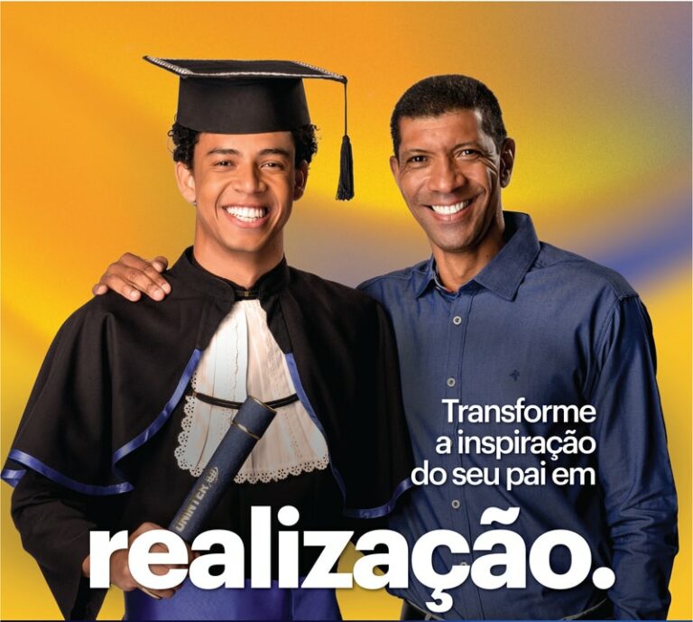 A OpusMúltipla (empresa do Grupo OM Comunicação Integrada) assina a campanha da Uninter para o Dia dos Pais.