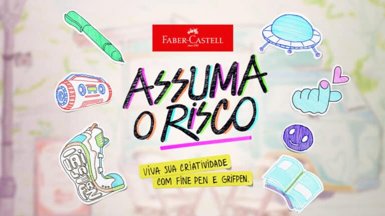 Faber-Castell lança ação que incentiva o criativo dos jovens da geração Z a partir dos produtos das linhas Fine Pen e Grifpen.