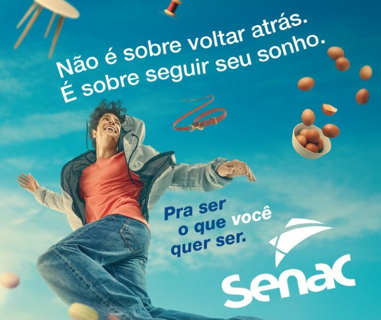 O Senac RJ deu início a uma campanha que marca o momento de renovação, inovação e evolução da instituição e anuncia seu novo posicionamento.