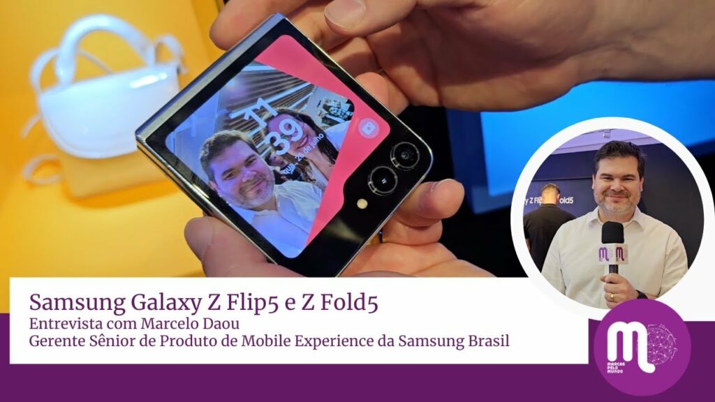 A Samsung anunciou sua quinta geração de dispositivos dobráveis Galaxy: o Galaxy Z Flip5 e o Galaxy Z Fold5.