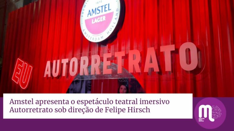 Amstel apresenta o espetáculo teatral imersivo Autorretrato sob direção de Felipe Hirsch, que ocupa os três andares do Central 1926.