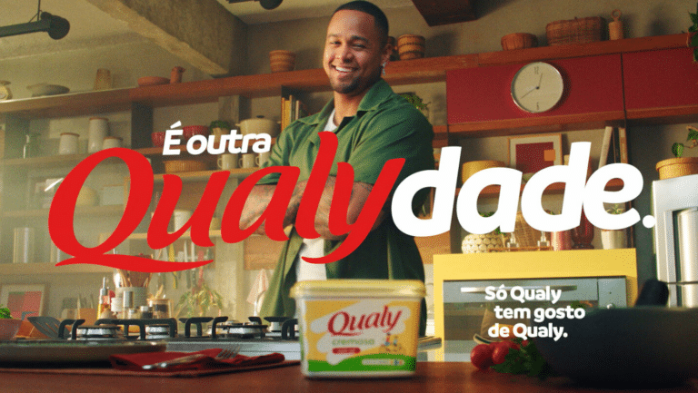 A Qualy, marca presente há mais de 30 anos no Brasil, apresenta nova campanha "Com Qualy é outra Qualydade".