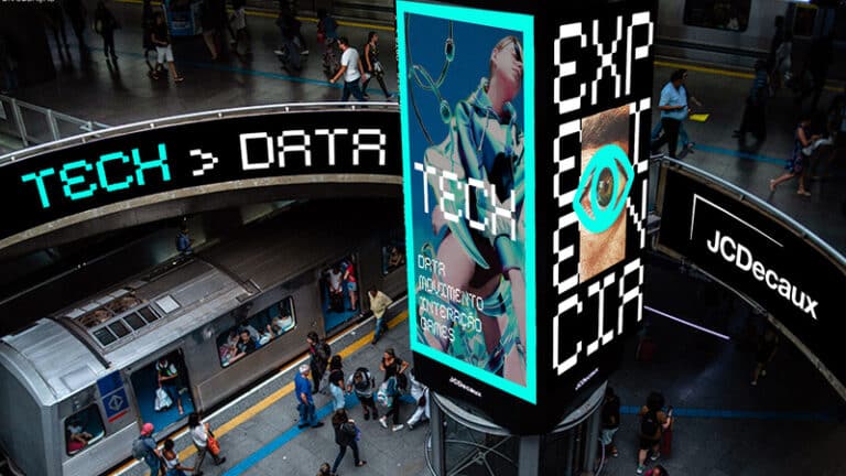 Movimento, experiência, entretenimento e tecnologia são algumas das aspirações retratadas na nova identidade visual da JCDecaux no Brasil.