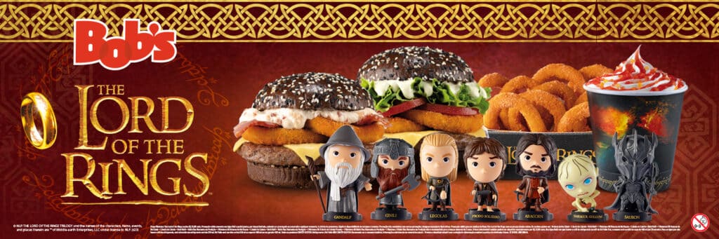 Os fãs de Senhor dos Anéis ganharam um presente do Bob's, que lança uma coleção exclusiva de miniaturas dos personagens da trilogia.