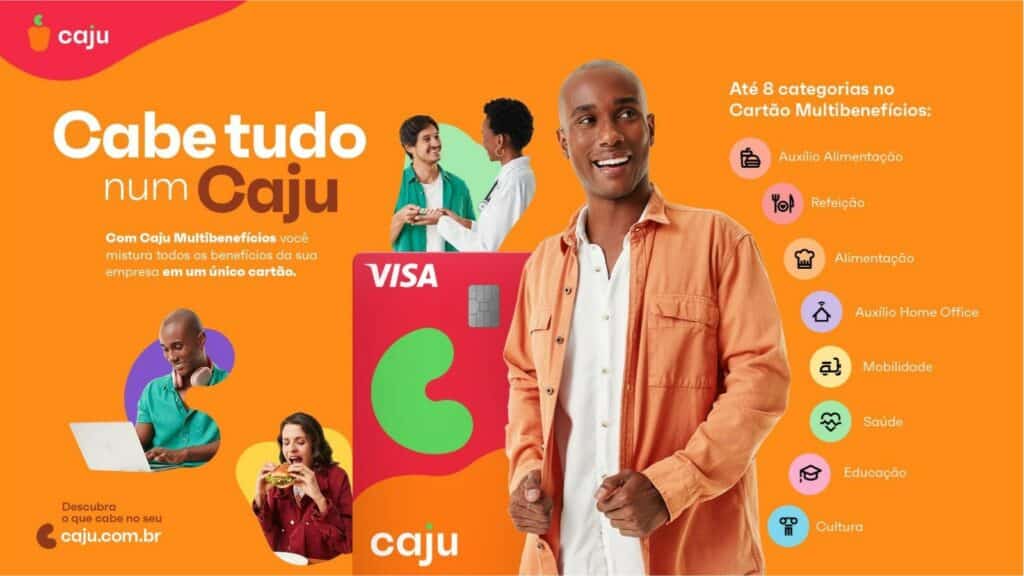 A Caju apresenta a campanha “Cabe tudo num Caju”, que será o conceito central para todas as divulgações da marca em 2024.