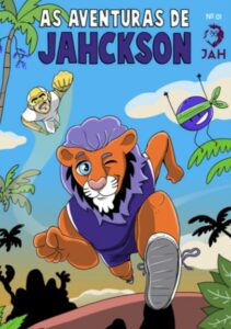 O JAH, franquia de açaí, sorvetes e picolés 100% naturais, lançou o gibi "As aventuras de Jahckson", em celebração ao mês da criança.