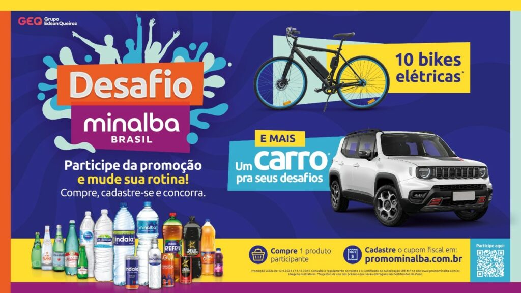 A Minalba Brasil lançou a promoção Desafio Minalba Brasil, que tem como objetivo estimular uma rotina mais saudável entre os consumidores.