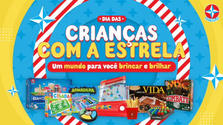 Com o Dia das Crianças chegando, não há quem não lembre de brinquedos Estrela, marca muito presente na memória de quem é e já foi criança.
