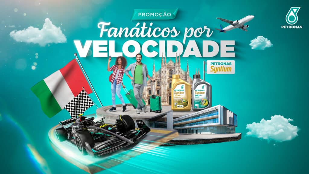 A PETRONAS Lubrificantes Brasil lançou sua nova promoção, nomeada "Fanáticos por Velocidade PETRONAS Syntium".