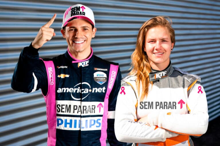 Sem Parar e KTF Sport chamam a atenção para a prevenção contra o câncer de mama durante as provas de Stock Pro Series e da Stock Series