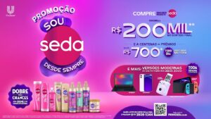 A Seda, marca lembrada por diversos produtos icônicos, lança uma nova promoção com muitos prêmios inspirada em sucessos da virada do milênio.