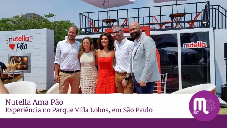 A Nutella realizou o evento "Nutella Ama Pão" no Parque Villa Lobos, em São Paulo, entre os dias 7 e 8 de Outubro.