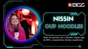 O Marcas pelo Mundo foi até o espaço da Nissin Foods - Cup Noodles e UFO - para conhecer as ativações da marca na Brasil Game Show 2023.