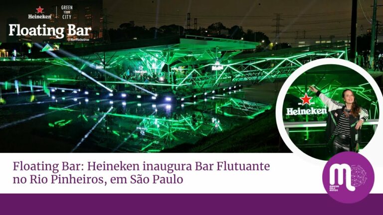 O Marcas pelo Mundo foi conhecer o Floating Bar, Bar Flutuante criado pela Heineken no Rio Pinheiros, em São Paulo.