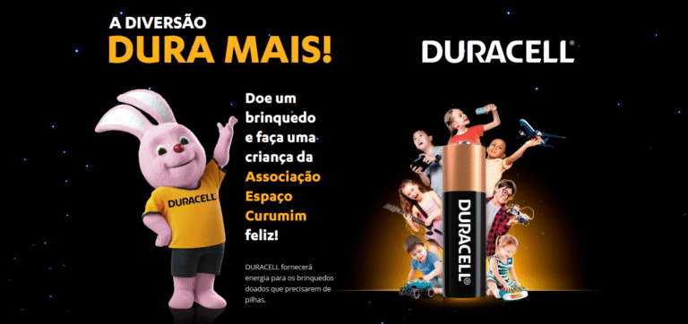 A Duracell, neste mês de outubro, dedicado às crianças, resolveu incentivar a brincadeira a chegar mais longe.