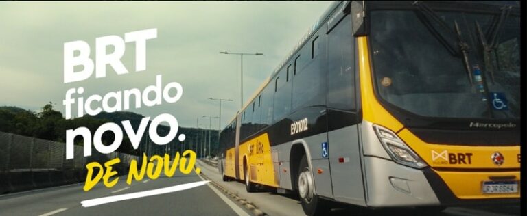 A Prefeitura do Rio lançou uma campanha visando apresentar o trabalho de transformação do Sistema BRT, criada pela agência Binder.
