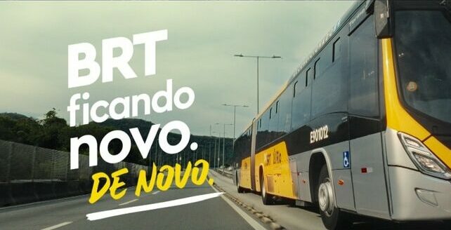 A Prefeitura do Rio lançou uma campanha visando apresentar o trabalho de transformação do Sistema BRT, criada pela agência Binder.